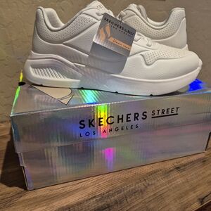 Skechers Kids White Athletic Sneakers